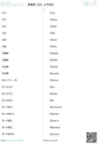 英単語(36)