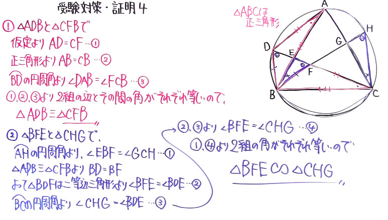 受験対策 数学　証明学-4
