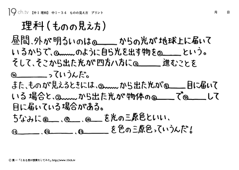 ものの見え方