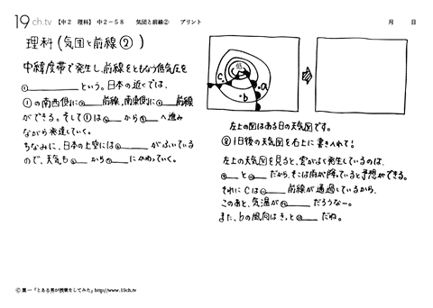 気象の観測②