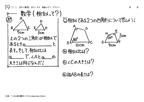 相似って？