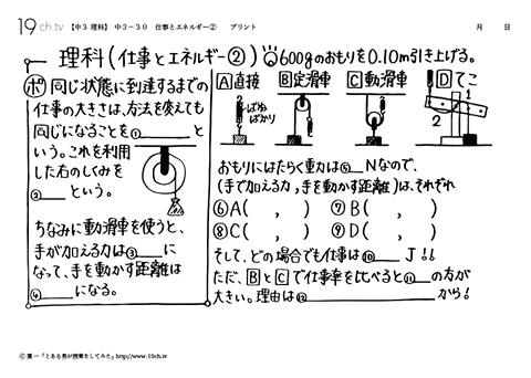 仕事とエネルギー②