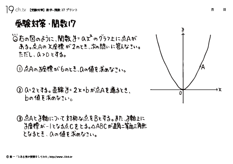 数学－関数17