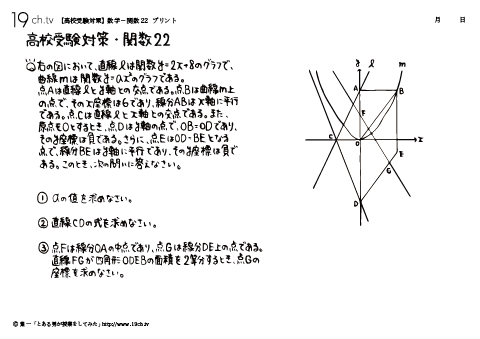 数学－関数22