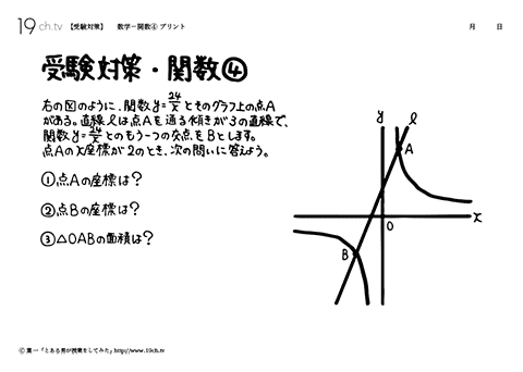 数学－関数④