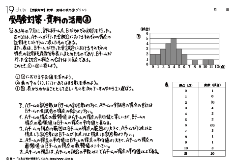 数学－確率③