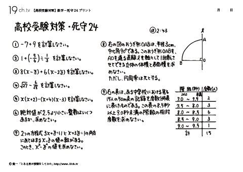 数学－死守24