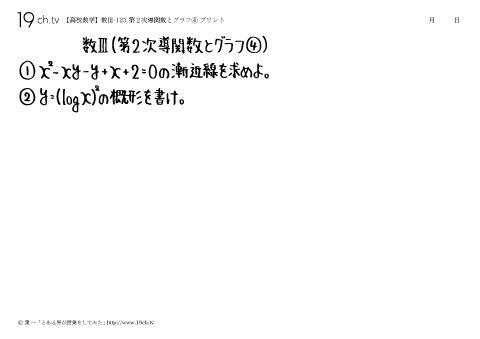 第２次導関数とグラフ④