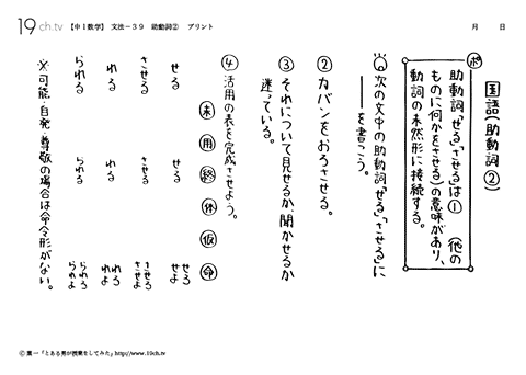 助動詞②