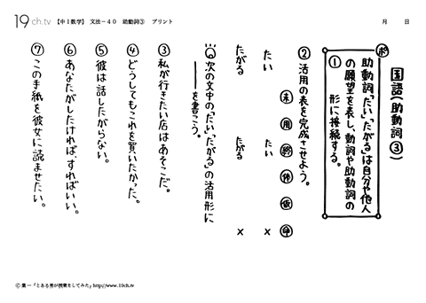 助動詞③