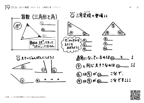 三角形と角