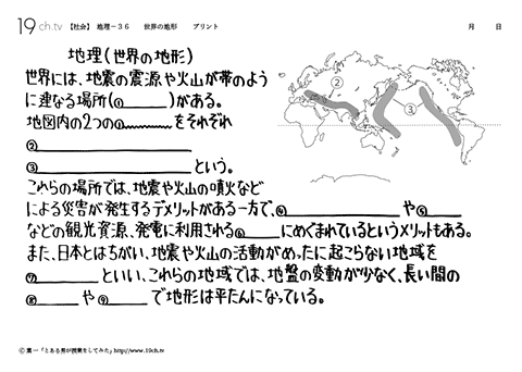 世界の地形